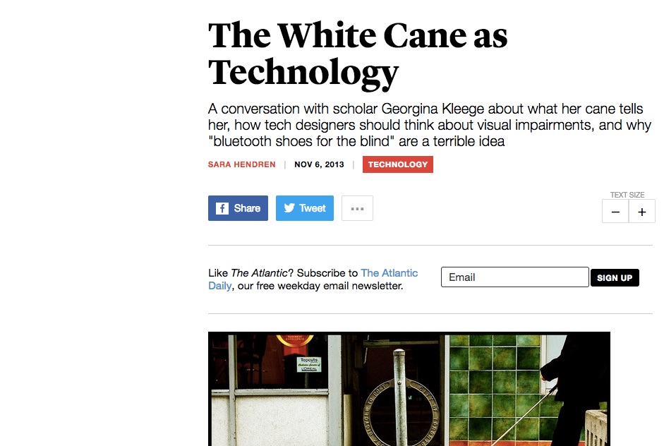 an image of the Atlantic Tech with the article's headline
