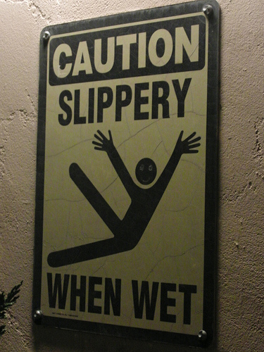 Stick figure in peril in Palo Alto still smiles